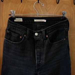 Levi's ribcage crop boot